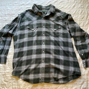 Filson pearl snap button up